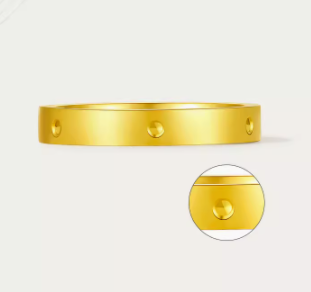 <strong>足金5G戒指</strong>